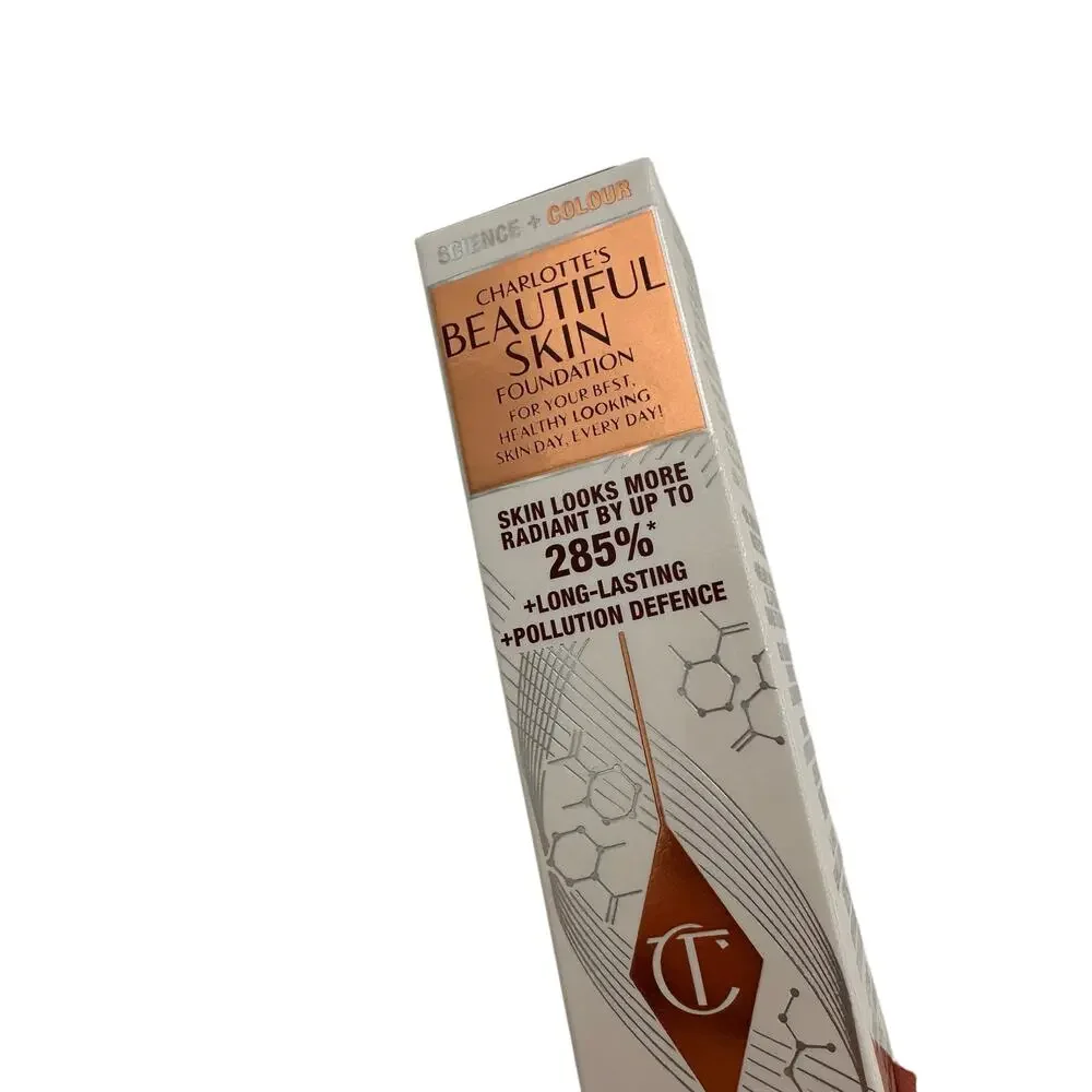 Charlotte Tilbury Beautiful Skin Medium Coverage Liquid Foundation #17 Cool NEW
